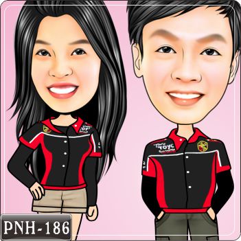 Q版雙人情侶漫畫 PNH-186